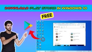 How to Install Google Play store in Windows 10  How to Download and Install Play store apps on PC [upl. by Yorgos]