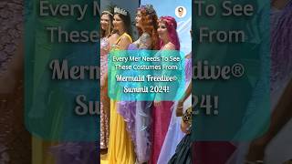 🧜🏼‍♀️ The MERMAZING Costumes From Mermaid Freedive®s PADI Mermaid Summit 2024 🧜🏼‍♀️  mermaids [upl. by Niliak968]