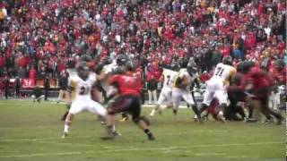 Towson V Maryland Football Highlights [upl. by Gnov]