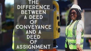 DIFFERENCE BETWEEN A DEED OF ASSIGNMENT AND DEED OF CONVEYANCE [upl. by Hailahk]