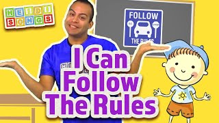 I Can Follow the Rules Song  Music for Classroom Management [upl. by Rudd]