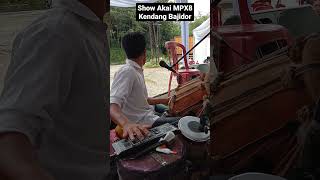 AKAI MPX8 KENDANG BAJIDOR  RANGKULAN SALIRA  show by iknan sagebot shorts [upl. by Edyaw]