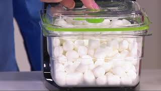 FoodSaver FreshSaver w Containers amp Zipper Bags on QVC [upl. by Nosiddam]