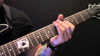 How To Play Heartwork On Guitar By Carcass [upl. by Allekram]