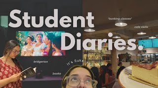 VLOG  Last Days As a BEd Student 🧁 bunking classes visiting cafes rewatching bridgerton [upl. by Bentley]