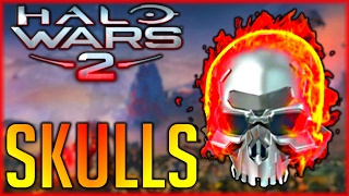 How To Get ALL SKULLS In Halo Wars 2 [upl. by Atwahs919]