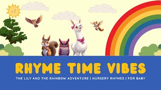 Rhyme Time Vibes  Rhymes for kids  English Baby poem  kids songs  babypoem nurseryrhymes [upl. by Chicky]