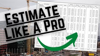 How To Prepare Construction Cost Estimation Format In Excel For Projects [upl. by Elrebma]