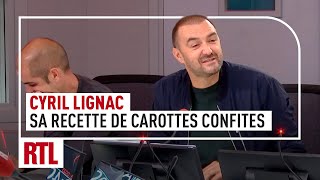 Cyril Lignac  sa recette des carottes confites [upl. by Rosenkranz607]