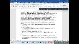 Parte 9 Explorador de Windows IV [upl. by Covell738]