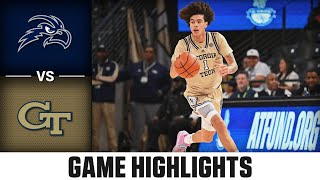 North Florida vs Georgia Tech Game Highlights  202425 ACC Men’s Basketball [upl. by Anilatak]