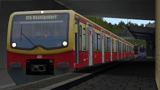 Train Simulator S Bahn Berlin S25 mit neuen Realen Ansagen [upl. by Lepine816]