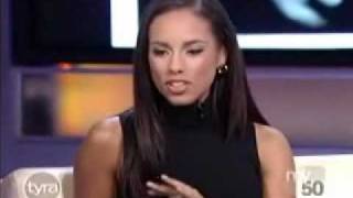 Alicia Keys on Tyra Banks show Part 1 [upl. by Suchta]