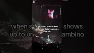 Shaboozey Surprises Crowd at Childish Gambino Show in NYC [upl. by Cristine]