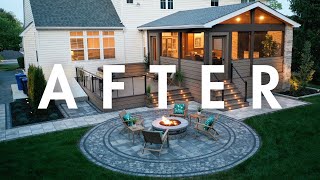 FULL BUILD TIME LAPSE  Epic Screen Porch and Patio [upl. by Opportuna]