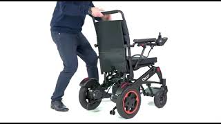 Quickie Q50 Folding Powerchair from Sunrise Medical [upl. by Ahsilla]