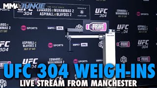 UFC 304 Edwards vs Muhammad 2 Official Weighin Live Stream [upl. by Thielen534]