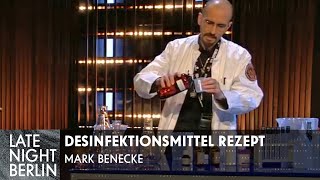 Desinfektionsmittel selber machen mit Dr Mark Benecke  Late Night Berlin  ProSieben [upl. by Norrahc]