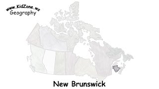 Kidzone Geography New Brunswick [upl. by Ainegue]