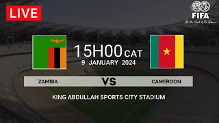 Zambia vs Cameroon  Pre AFCON Friendly Match 2024 [upl. by Oretna]