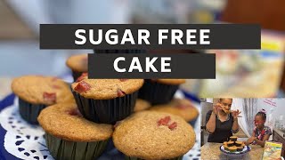 Sugar Free Cake  9 Ingredients  Simple Cake [upl. by Ambrose314]