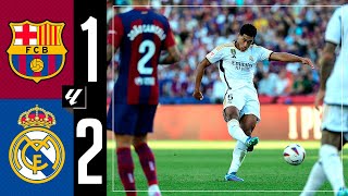 Barcelona 12 Real Madrid  HIGHLIGHTS  LaLiga 202324 [upl. by Anu]