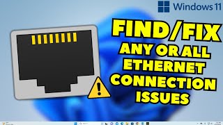 How to Fix Ethernet Connection Issues on Windows 11 [upl. by Bullis538]