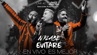 Nklabe  Evitaré En Vivo desde el CocaCola Music Hall [upl. by Ariaek]