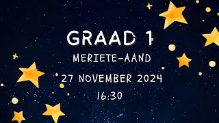 LAERSKOOL ELARDUSPARK GRAAD 1  MERIETEAAND  1630 [upl. by Eirlav]