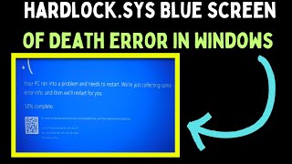 How to Fix hardlocksys Blue Screen of Death Error in Windows 11 [upl. by Noedig119]