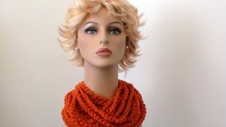 Crochet Chain Cowl [upl. by Lissie]