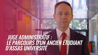 Juge directeur et enseignant  le parcours dun alumni dAssas Université [upl. by Hgielanna902]