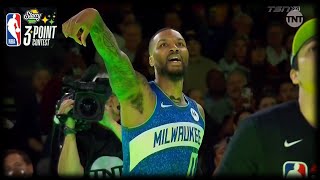 Starry 3Point Contest Round 1 Full Highlights  2024 NBA AllStar Saturday Night [upl. by Wilonah]