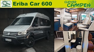 Premiere Eriba Car 600  Live vor Ort bei der Vorstellung des neuen Crafterausbaus  Clever Campen [upl. by Aztinad]