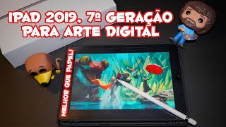 🇧🇷 iPad 2019 e Apple Pencil para Arte Digital e Escultura 3D em Qualquer Lugar Vale a Pena [upl. by Pallaten10]