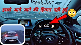 Tata Nexon 2021 TOP SPEED Test  Youtube पर पहली बार Nexon इतनी Speed पर 😱 [upl. by Elleyoj]