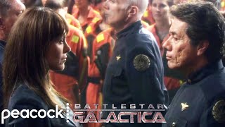 Battlestar Galactica  Galactica Meets The Pegasus [upl. by Ettenom595]