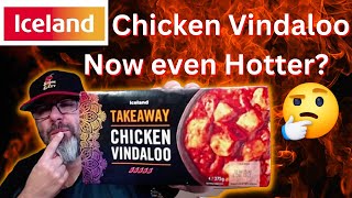 ICELAND  TAKEAWAY  CHICKEN VINDALOO  FOOD REVIEW [upl. by Smart]