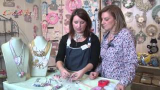 VIDEO creattivaChannel Collane Vintage con Marta Zanzottera [upl. by Odlonra]