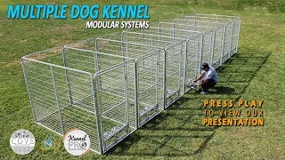 K9 Kennel Store Multiple Dog Kennel Systems [upl. by Schaab889]