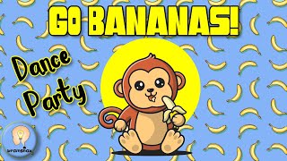 🍌 Go Bananas Fun Banana Song and Dance  Brain Break Song [upl. by Leviram]