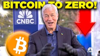 JPMorgan CEO Warns Crypto Holders Bitcoin to ZERO [upl. by Hesketh960]