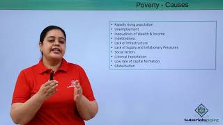 Class 11th – Causes of Poverty  Indian Economics  Tutorials Point [upl. by Rhianna]