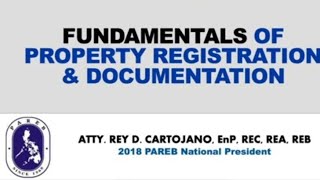 REAL ESTATE BOARD EXAMS TIPS Property Registration amp Documentation Part 2 realestatebroker [upl. by Kerril]