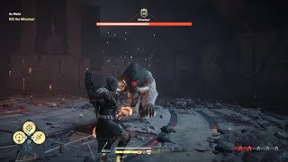 Assassins Creed Odyssey Minotaur Takedown [upl. by Nerine]