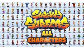 Subway surfers all character unlock 😱 wait for end character is very dangerous 😉🔥✨viral [upl. by Anirtruc]