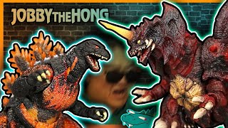 SH Monsterarts GODZILLA vs Destoroyah DOUBLE REVIEW [upl. by Skvorak]