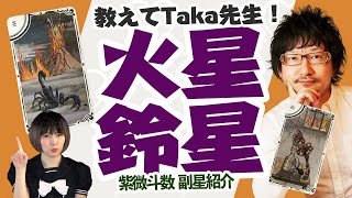 【教えてTaka先生！】紫微斗数 副星紹介 火星・鈴星（かせい・れいせい）編 ＃紫微斗数 [upl. by Aicena]