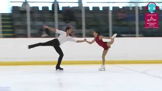 audio issues Jazmine Desrochers  Kieran Thrasher SP Skate Ontario Sectional Championships 202425 [upl. by Uzzia]