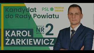 Karol Żarkiewicz  kandydat do Rady Powiatu Bialskiego Radio Biper [upl. by Wright]